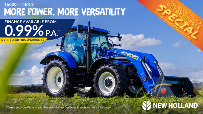 New Holland T6000 Tier 3