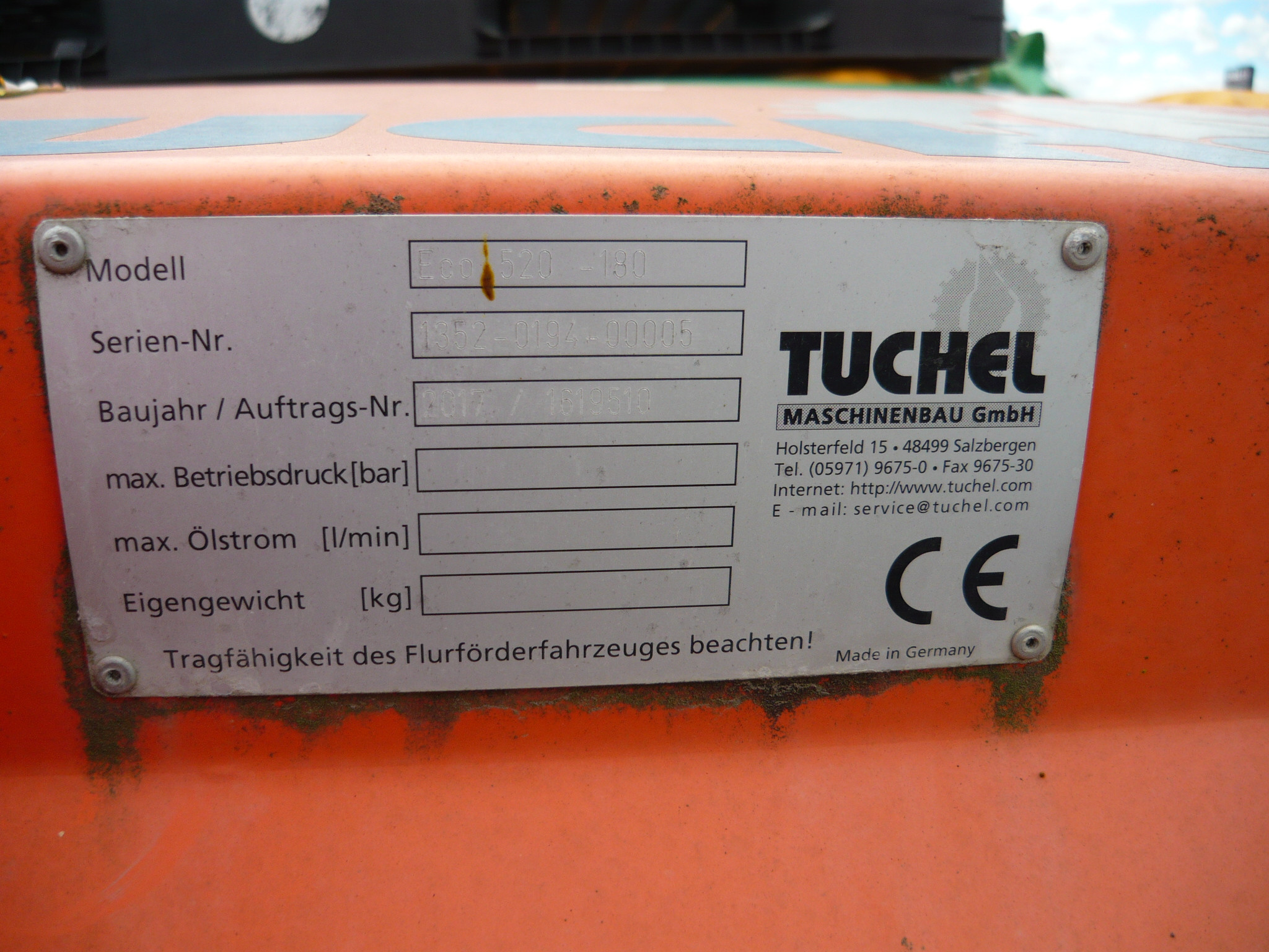 TUCHEL Rotary Broom