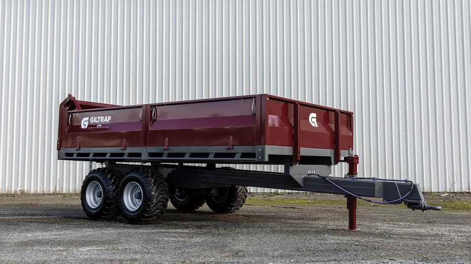 GT8 - 8T Hydraulic Tip Trailer - Steel Deck Standard or Optional Timber Deck - GT8-SD